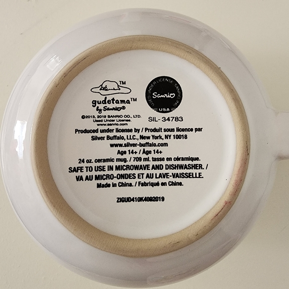 Gudetama by Sanrio Soup Mug with Lid - Picture 4 of 4